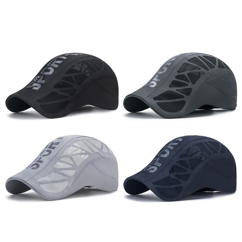 Newsboy Cap Ivy - Neue Atmungsaktive Herren Schnelltrocknende Mütze mit