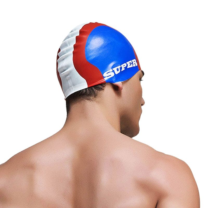 Swim Hat Silicone - Sommer-Wassermänner-Schwimmkappen aus Silikon für Jungen, neue