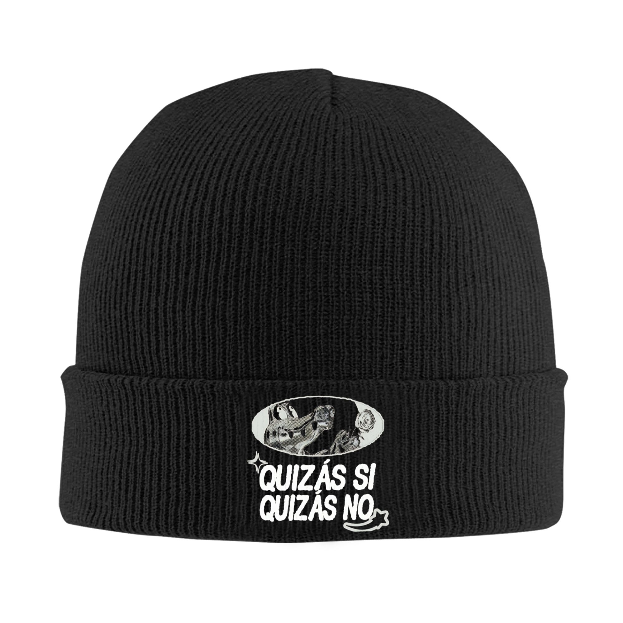 Beanie Cuffed Knit - Damen Herren Gerippte Strickmütze mit Bündchen