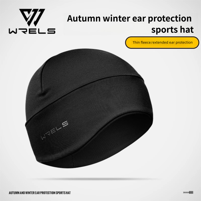 Running Cap Lightweight - WRELS Winter-Lauf-Schädelkappe, leichte Mützen, Hüte, eng