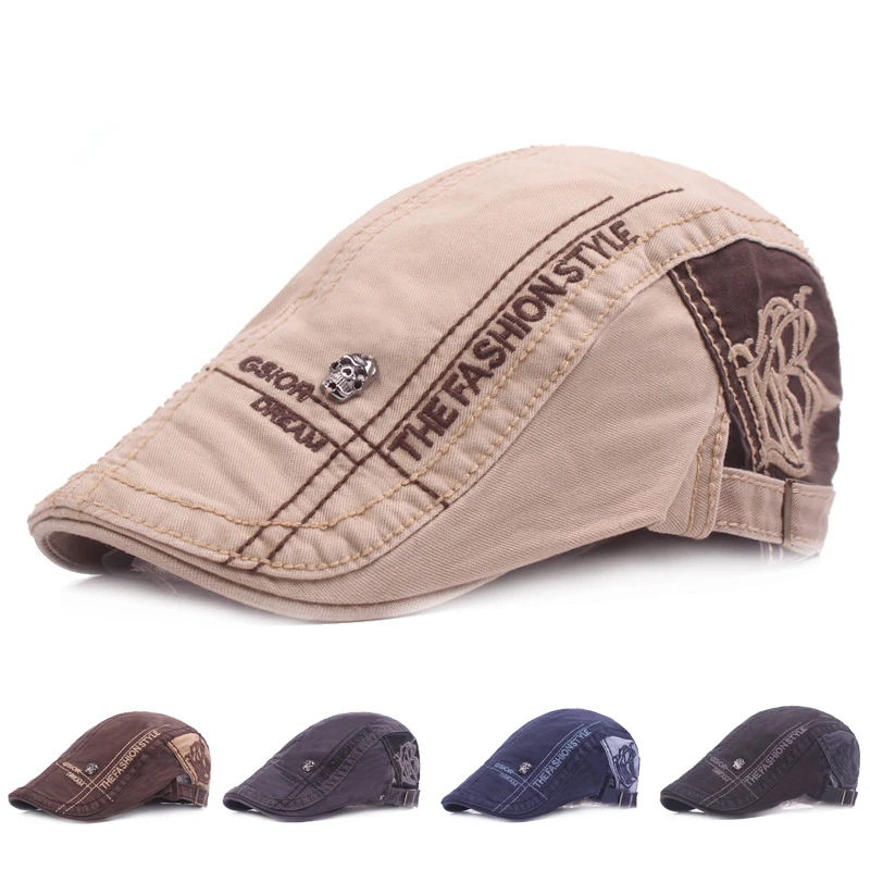 Newsboy Cap Ivy - Mode Brief Baskenmütze Hut Männer sonnenhut
