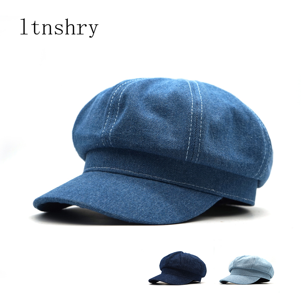 Dad Hat Cotton - Neue Frauen Freizeit Achteckigen Hut Damen