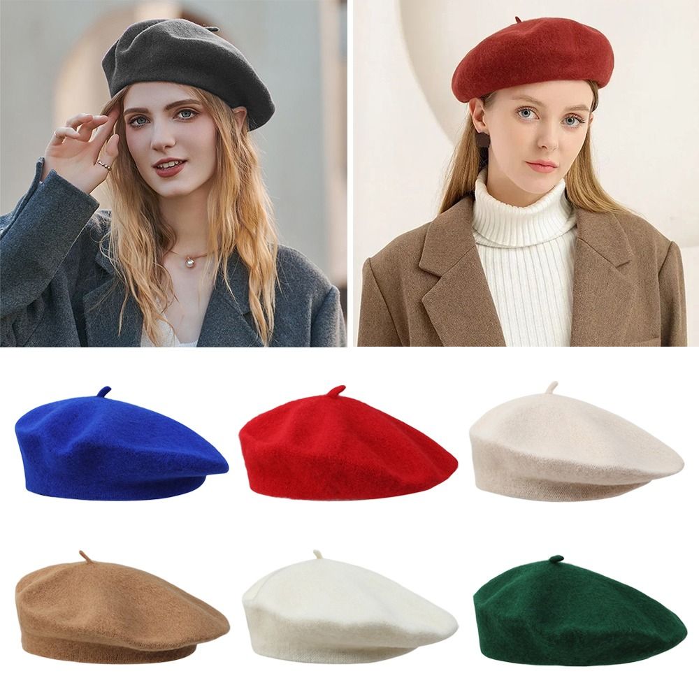 Beret French Wool - Neue Unisex Uniform Mütze Männer Frauen