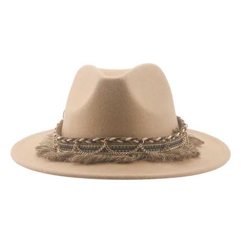 Cowboy Hüte Hut Fedora Hut Gef – Fedora Hat Wool Bewertung und Preis