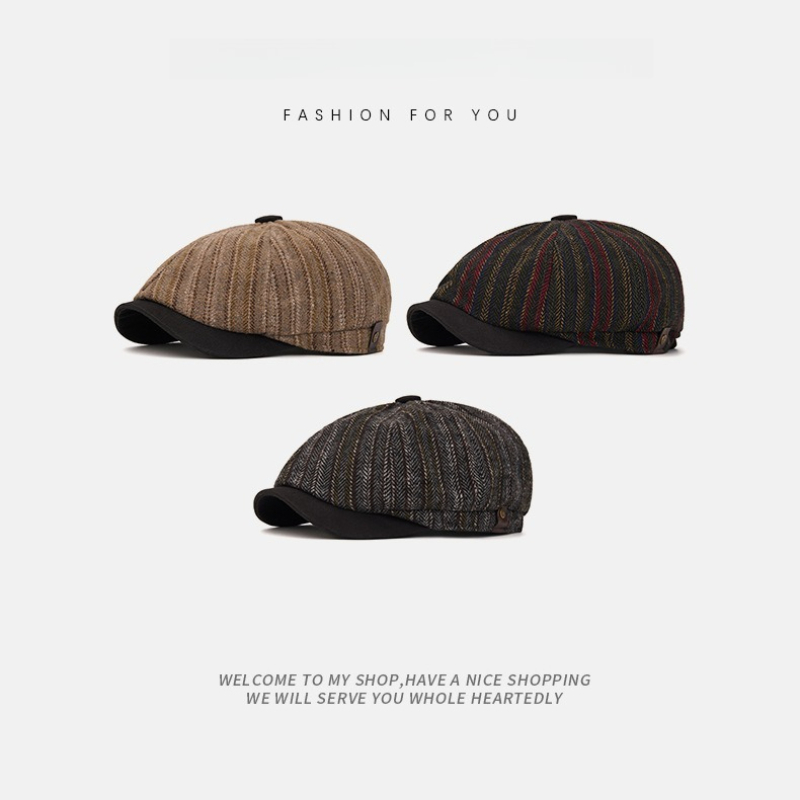 Unisex Gestreifte Wollmischung – Newsboy Cap Ivy Bewertung und Preis