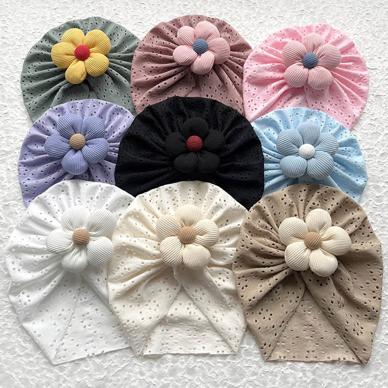 3D Blume Baby Turban Kappe Som – Dad Hat Cotton Bewertung und Preis