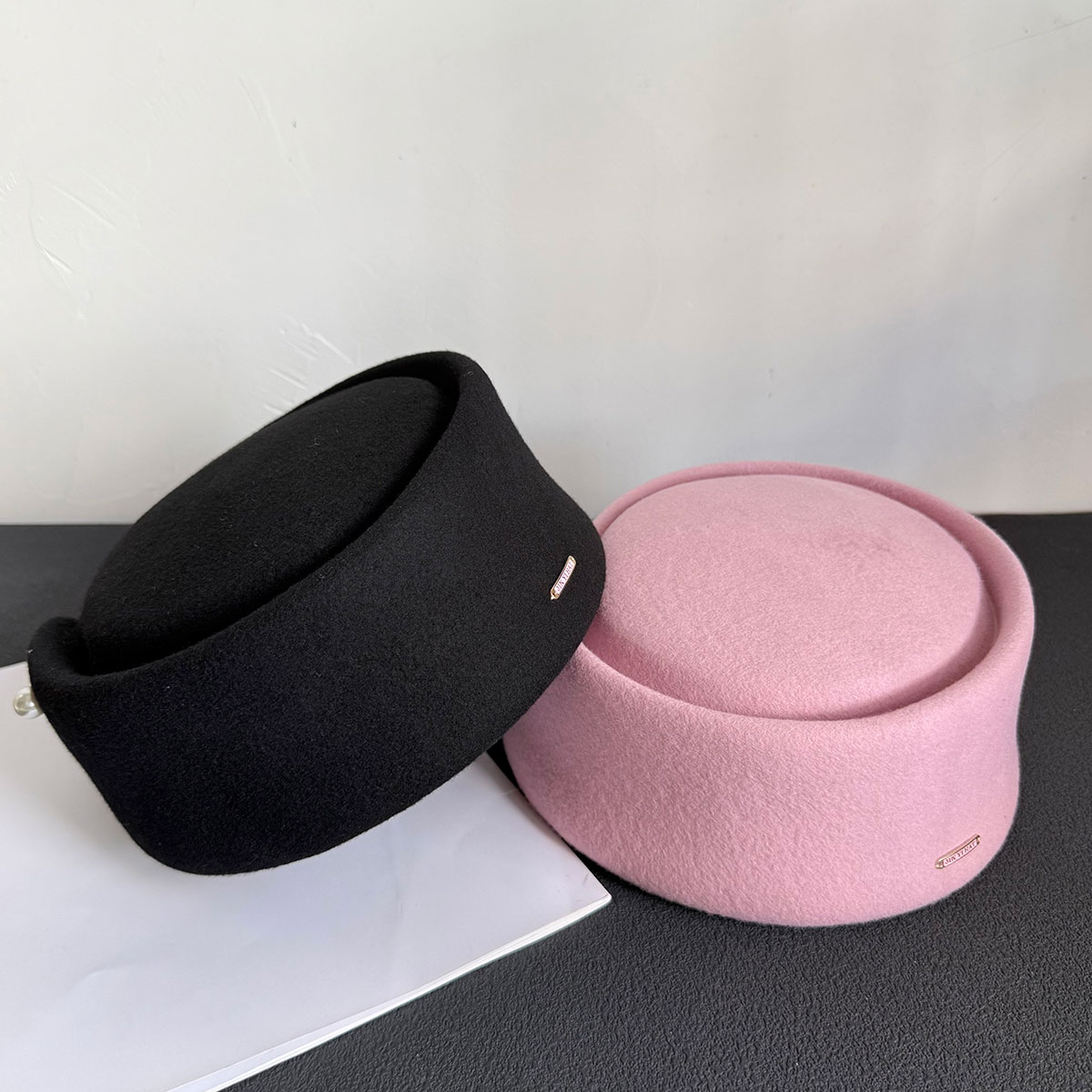 Herbst Winter Neu 100% Rosa Sc – Beret French Wool Bewertung und Preis