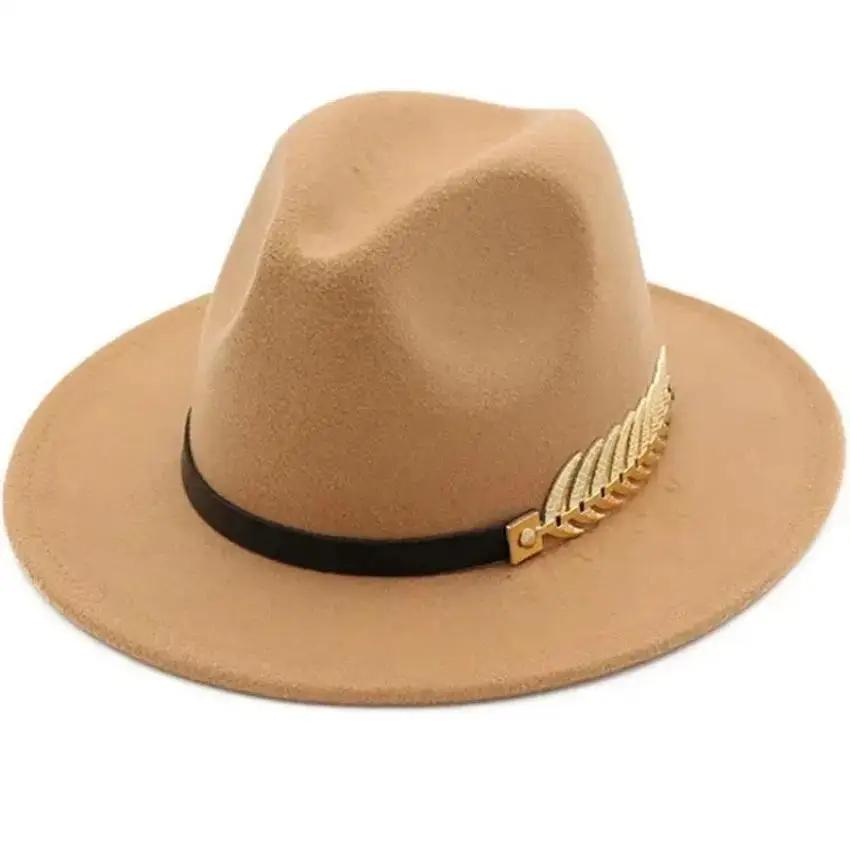 Einfache Mode für formelle Anl – Fedora Hat Wool Bewertung und Preis