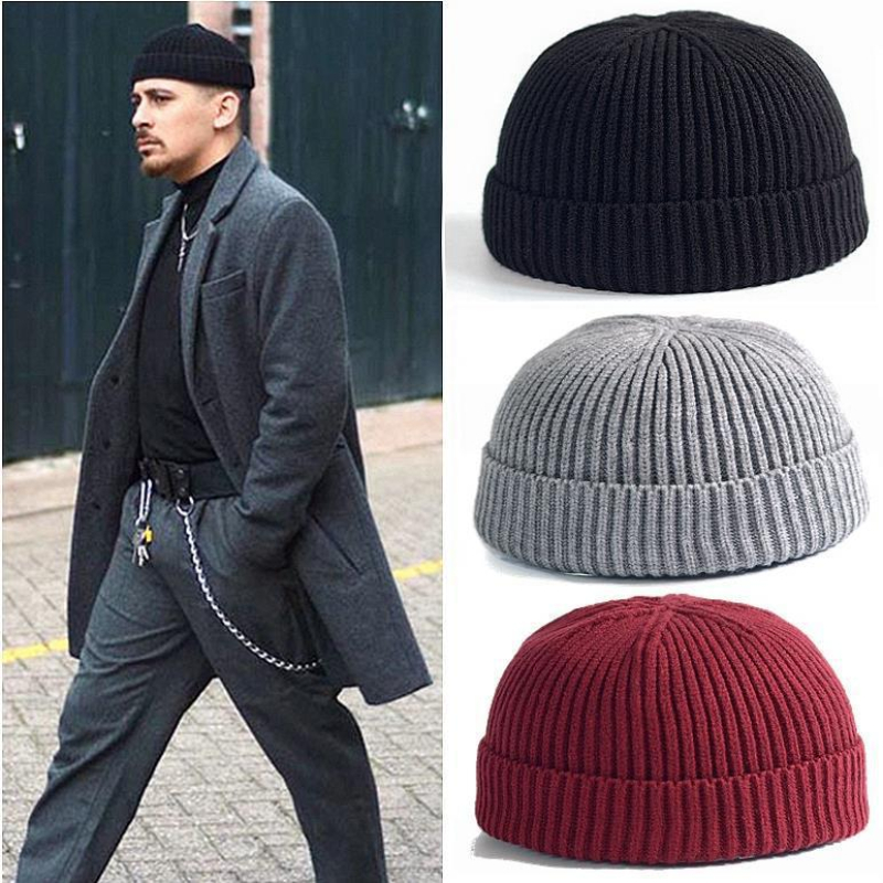 Winter-Strickmütze, warm, für  – Beanie Cuffed Knit Bewertung und Preis