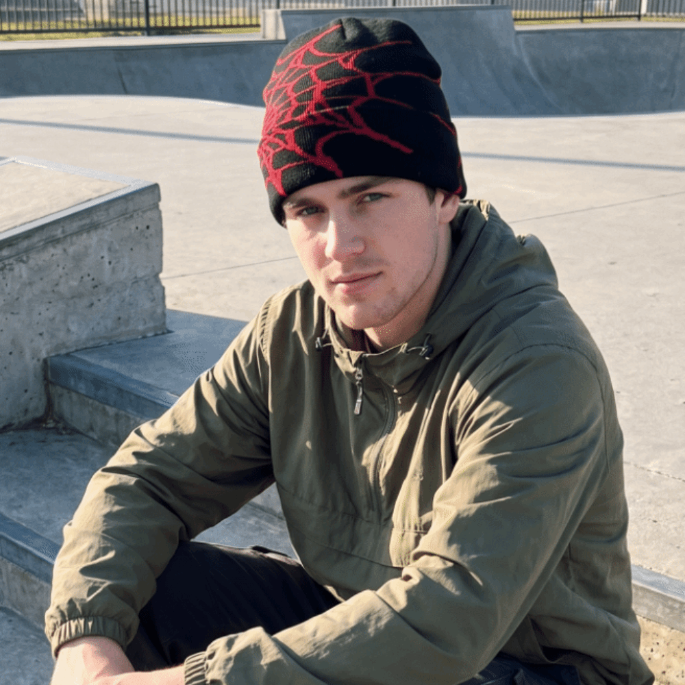Hip-Hop Weiche Spinnennetz-Mus – Beanie Cuffed Knit Bewertung und Preis