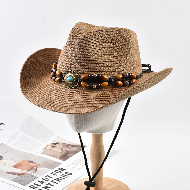 Strohhut im Western-Cowboy-Sti – Cowboy Hat Straw Bewertung und Preis