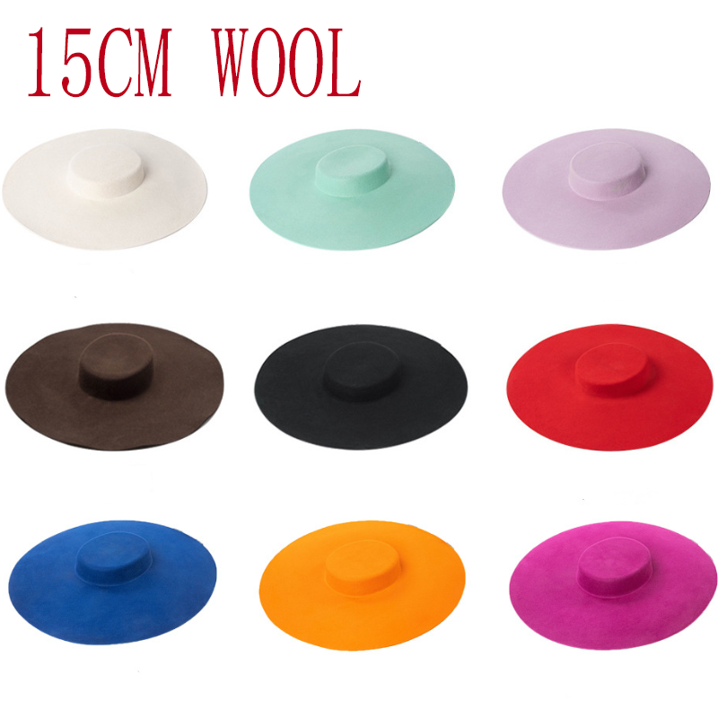 15 cm WOLL Weizen breite Kremp – Fedora Hat Wool Bewertung und Preis