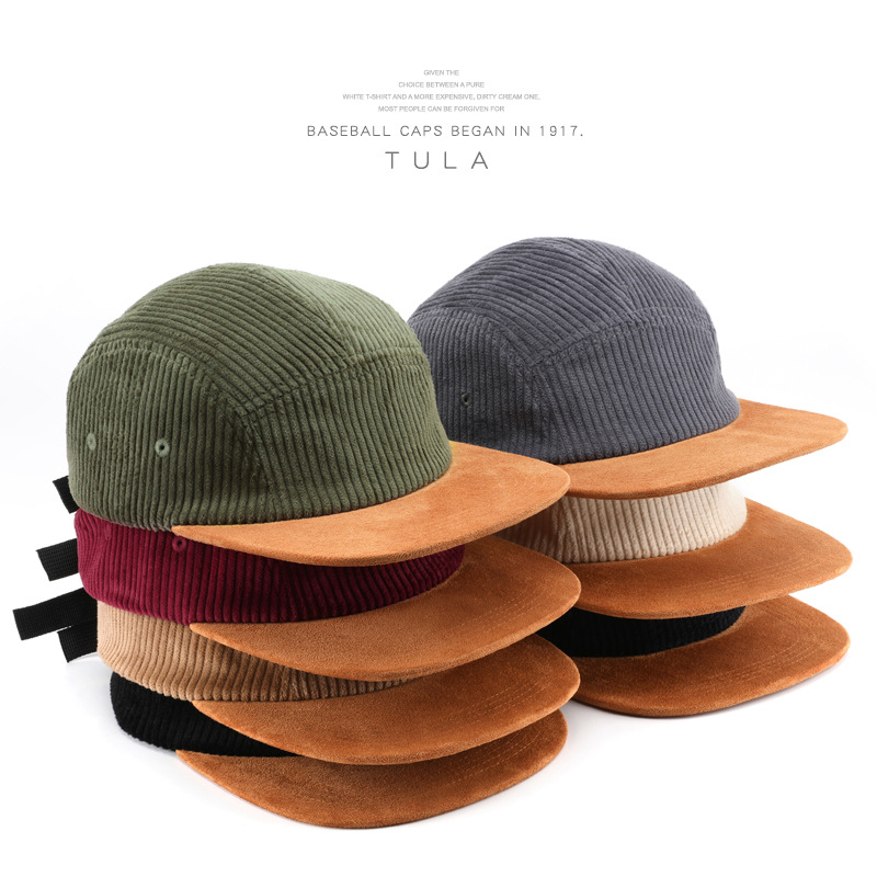Neue 5-Panel Cord-Baseballkapp – Corduroy Cap 5 Panel Bewertung und Preis