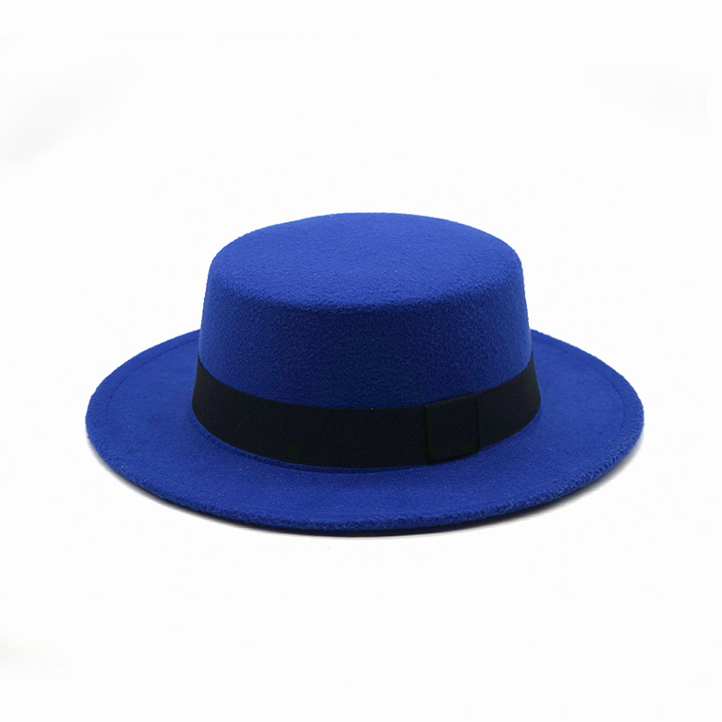 Flacher Woll-Fedora-Hut mit sc – Fedora Hat Wool Bewertung und Preis