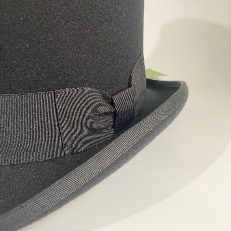 Schwarzer Wollfilz-Zylinderhut – Fedora Hat Wool Bewertung und Preis