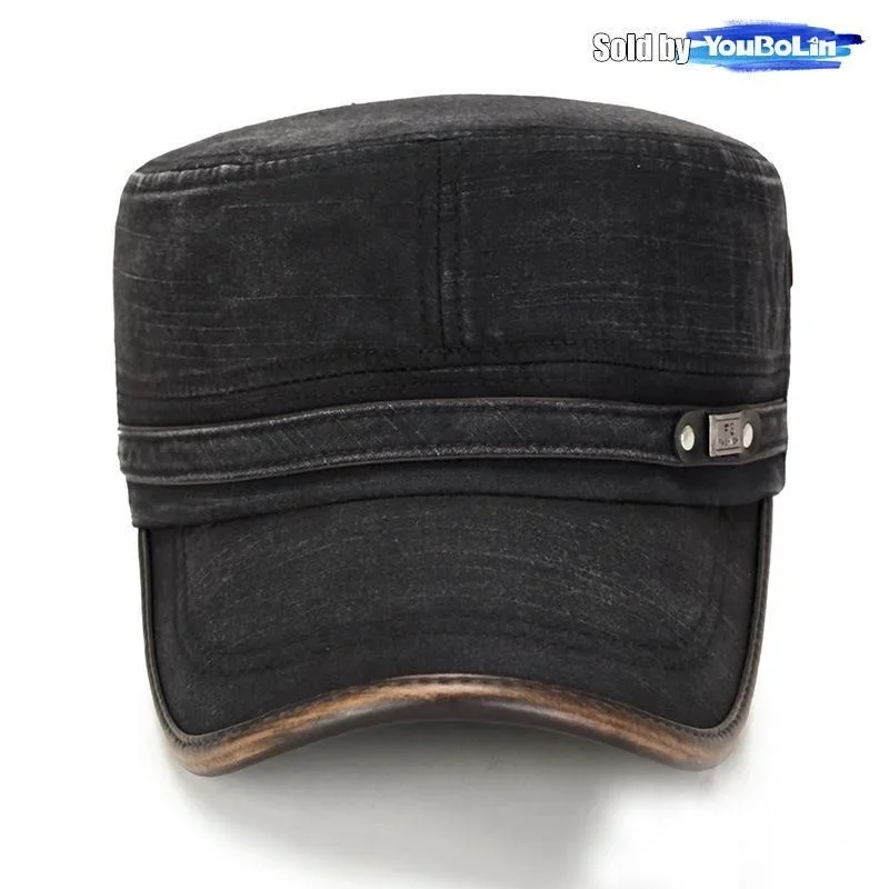 Lederkrempe, gewaschen, Distre – Dad Hat Cotton Bewertung und Preis