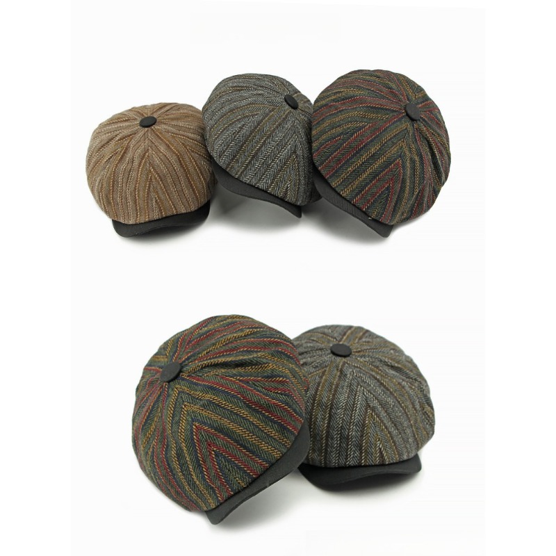 Herren Vintage Gestreifte Twee – Newsboy Cap Ivy Bewertung und Preis